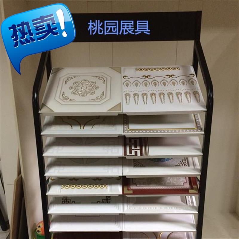 架300乘300装饰天u花展集成吊顶板铝扣板展示示架扣板展架在类目 商业/办公家具, 货架/展柜, 精品展柜/陈列柜中 - 来自Buy2taobao.com提供专业的淘宝代购服务