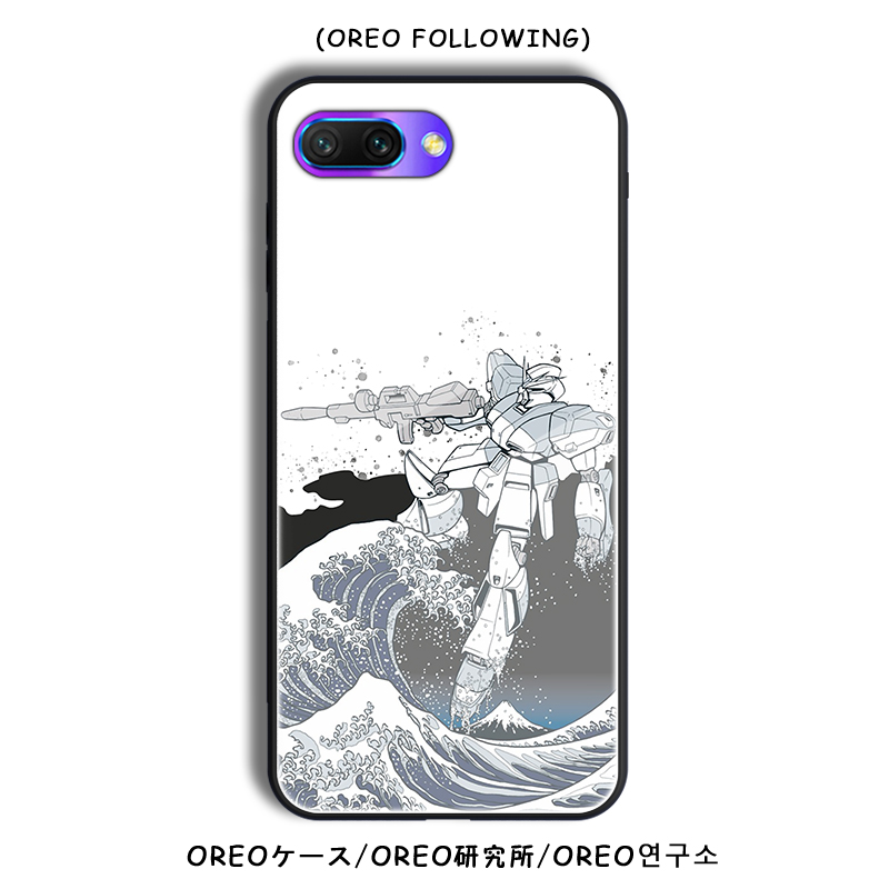 RX78 The height is Huawei glory 10 Mobile phone shell Glass Smooth 9/8 6X 7X Japanese A gentle wind Ukiyo-e Chaopaiin the 3C Digital Accessories, Cell Phone Accessories , Phone Protection Case/Shell category - from Buy2taobao.com to provide professional Taobao agent buy service