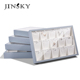 JINSKY/今仕爵首饰盘戒指裸钻圆珠项链珠宝展示盘亚克力盖首饰盒
