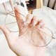 复古超轻近视眼镜女韩版潮网红眼镜框有度数可配平光镜男素颜眼睛