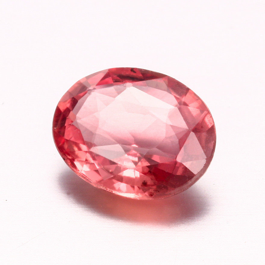 甄选2.05ct无烧粉橙色蓝宝石裸石 git国际认证 支持镶嵌定制 - 拍卖