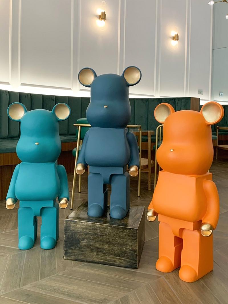 储存罐存钱罐儿童巨型超级大储蓄罐北欧风格超大放地上网红暴力熊