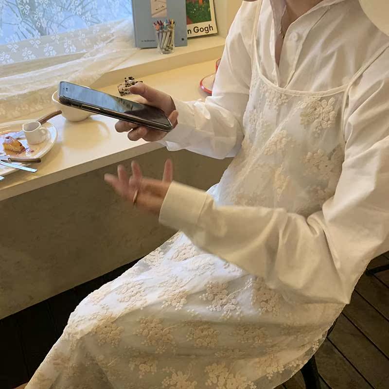 EKOOL中长款衬衣连衣裙女春季2020新款显瘦长裙宽松长袖衬衫裙子|msdalam kategori mod main/animasi/Zhou Bian/cos/permainan papan, kostum cosplay/props/perkhidmatan, Wanita Cosplay - dari Buy2taobao.com untuk memberikan perkhidmatan ejen Taobao profesional membeli