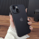 适用苹果15手机壳iPhone14ProMax肤感磨砂半透明13Pro合金玻璃镜头膜12超薄11防摔硅胶A17