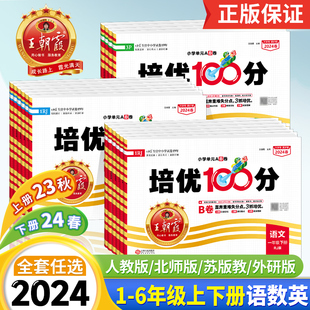 2024春新版王朝霞试卷培优100分一二三四五六年级下册上语文数学英语人教版北师大苏教小学同步单元ab卷期末冲刺100分复习卷测试卷