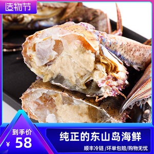 黑蟹黑鲟黑金刚蟹善泳蟹东山岛野生螃蟹黑将军海鲜水产