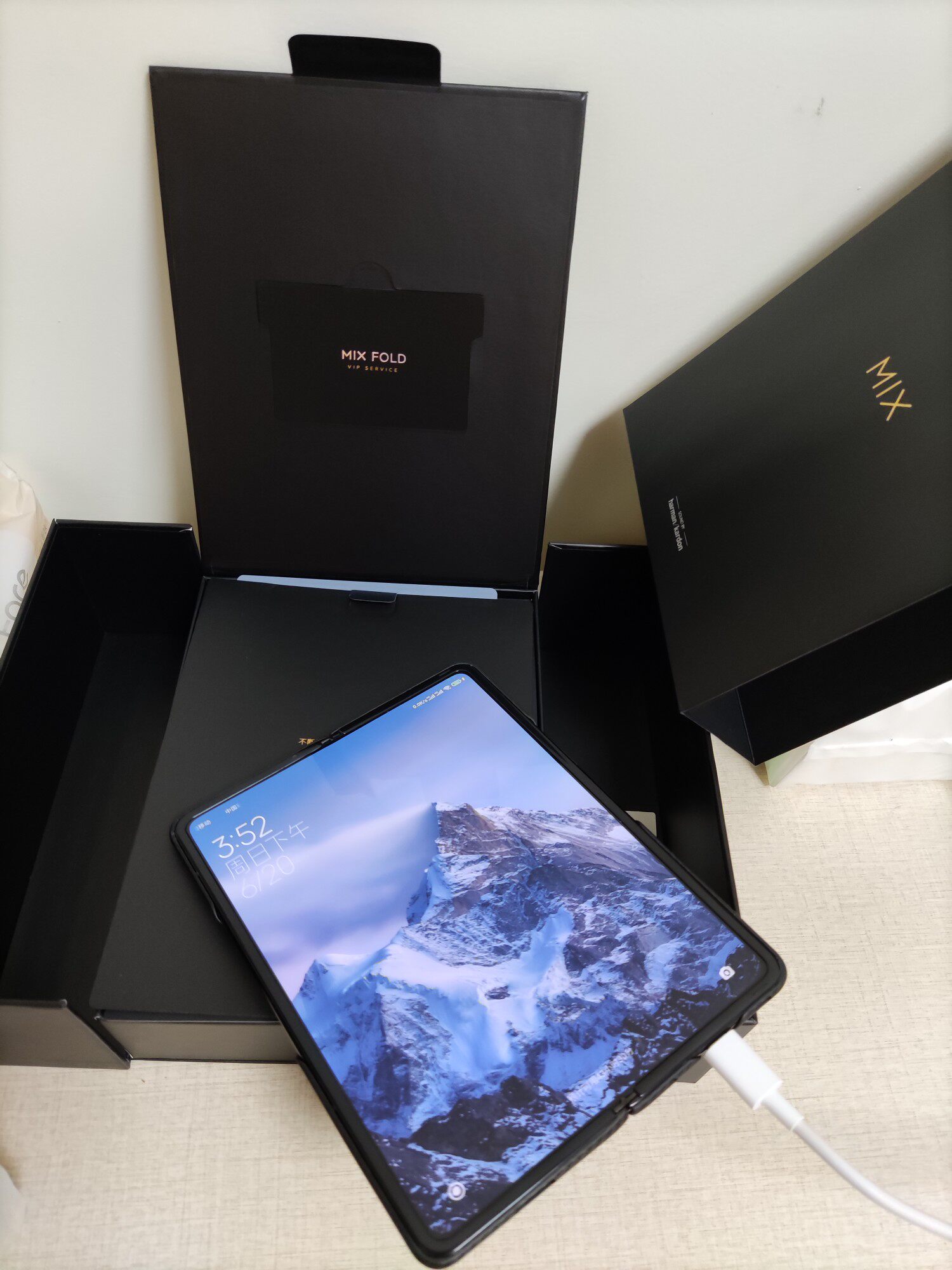 同城闪送 小米mix fold小米折叠屏手机小米mixfold手机折叠屏拍照