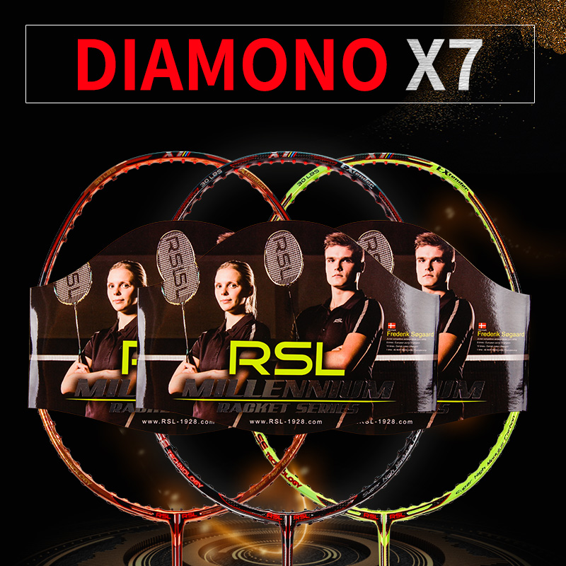 真拍 RSL亚狮龙 钻石X7 M13 羽毛球拍 保30高磅 全碳素进攻CH正品在类目 运动/瑜伽/健身/球迷用品, 羽毛球, 羽毛球拍中 - 来自Buy2taobao.com提供专业的淘宝代购服务