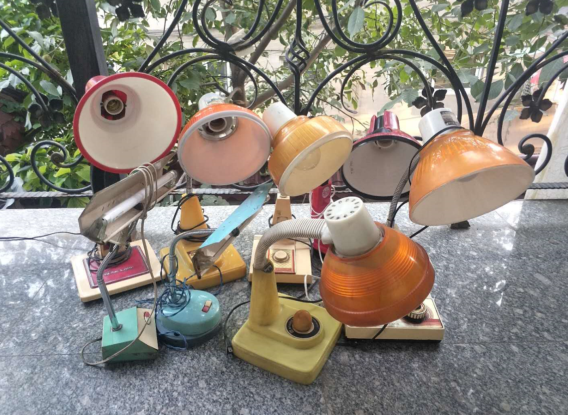 80年代台灯收藏怀旧纪念影视道具家居装饰摆件装饰灯