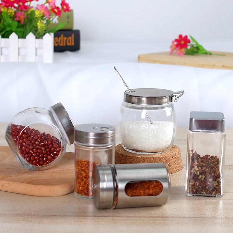 Kitchen supplies 304 stainless steel seasoning jar glass|msdalam kategori Aksesori Digital 3C, Aksesori telefon bimbit, Kes telefon bimbit/Shell - dari Buy2taobao.com untuk memberikan perkhidmatan ejen Taobao profesional membeli