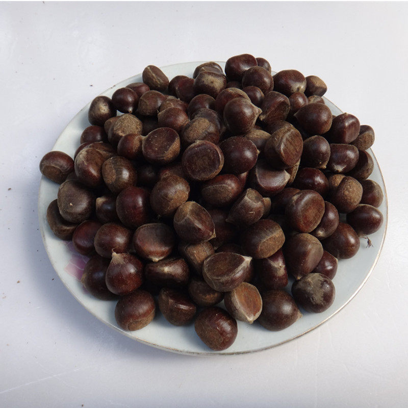 2021年神农架野生小板栗 栗子 新鲜油栗 神龙架山栗生栗3斤包邮