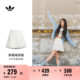明星同款时尚百搭A字百褶短裙女装夏季新款adidas阿迪达斯三叶草