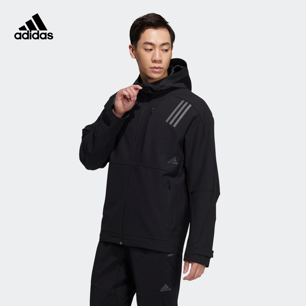 adidas阿迪达斯官网男装冬季连帽夹克外套h39264 h39269