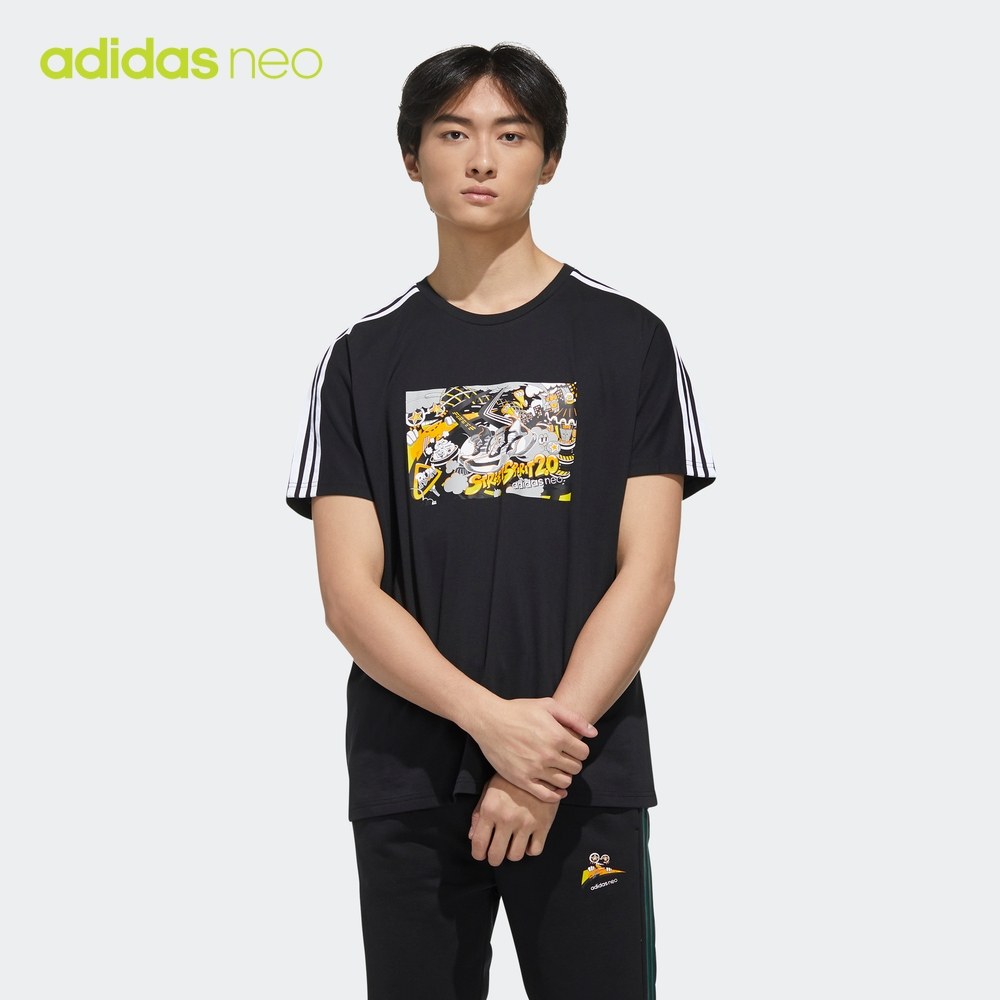 阿迪达斯短袖男三叶草