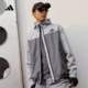 拒水休闲梭织连帽夹克外套男女春夏新款adidas阿迪达斯轻运动