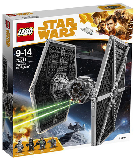 乐高lego星球大战外传帝国钛战机75211拼装积木益智玩具男孩礼物