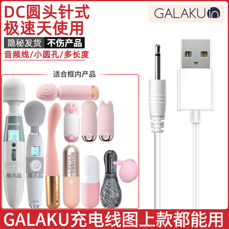 适用GALAKU极速天使AV充电线迷你mini数据线DC孔针式细专用电源器