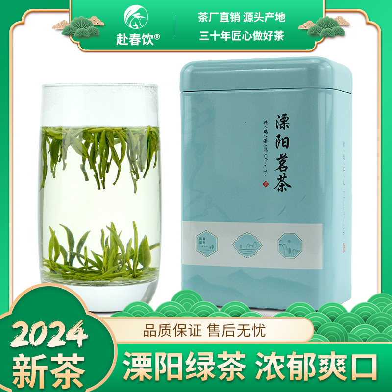 2024新茶溧阳翠柏 天目湖茗茶 雨前特优级雀舌 南山寿眉浓香125克