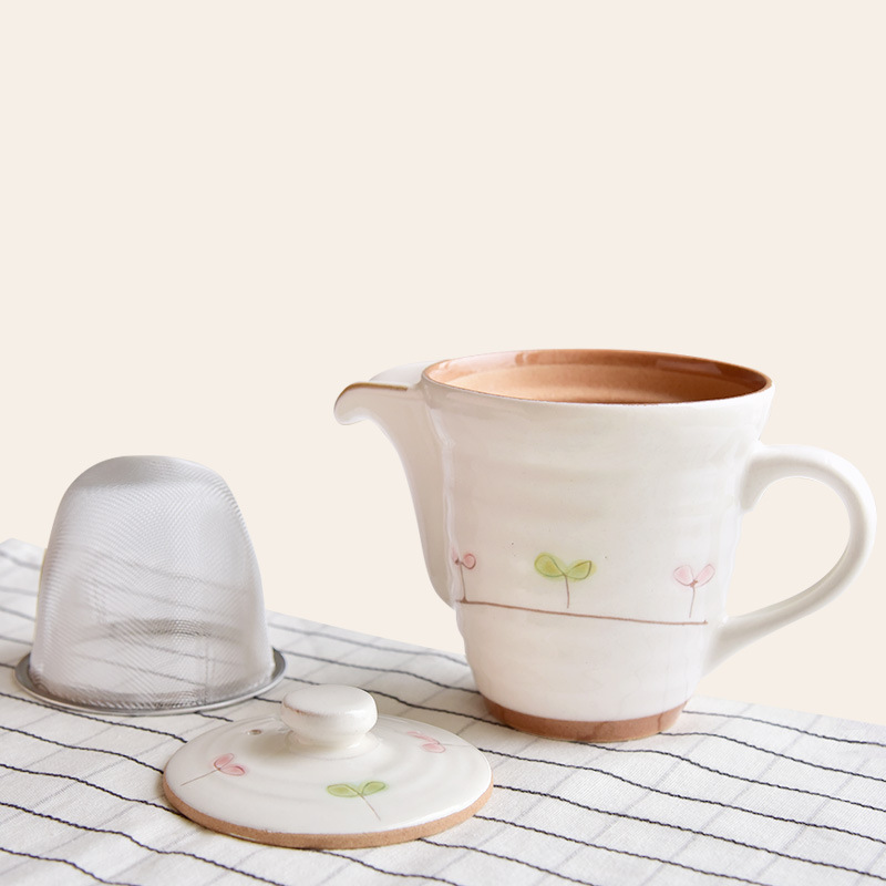 日本进口陶瓷过滤茶壶创意可爱茶具茶杯防烫耐热日式泡茶器套装|ruв категории посуда, чайный сервиз, набор чайный сервиз - от Buy2taobao.com для оказания профессиональной услуги покупки агента Taobao