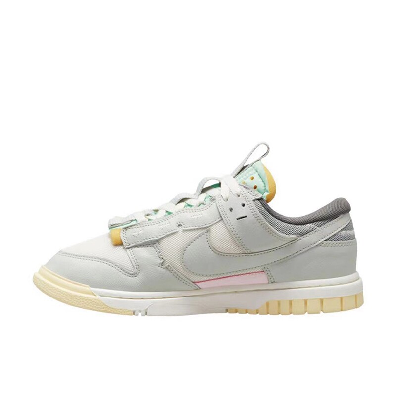 nike耐克 dunk low remastered浅银色低帮休闲板鞋dv0821-100-200