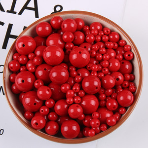 红色手工串珠-折啊网