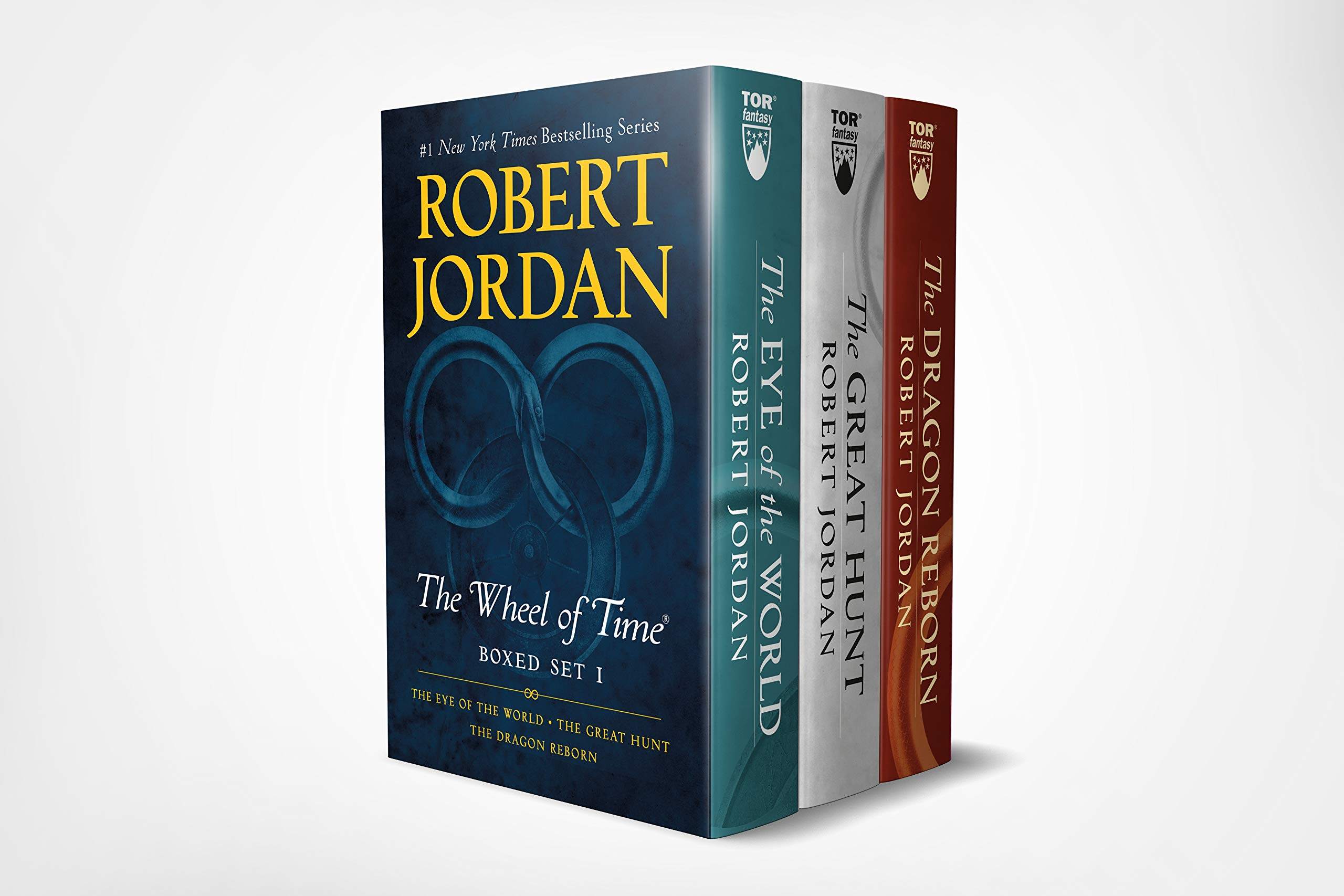 英文原版 时光之轮 1-3套装 wheel of time premium boxed set i: boo