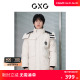 GXG男装三色可拆卸帽子银离子羽绒服2023冬季新品#GED1Y200744