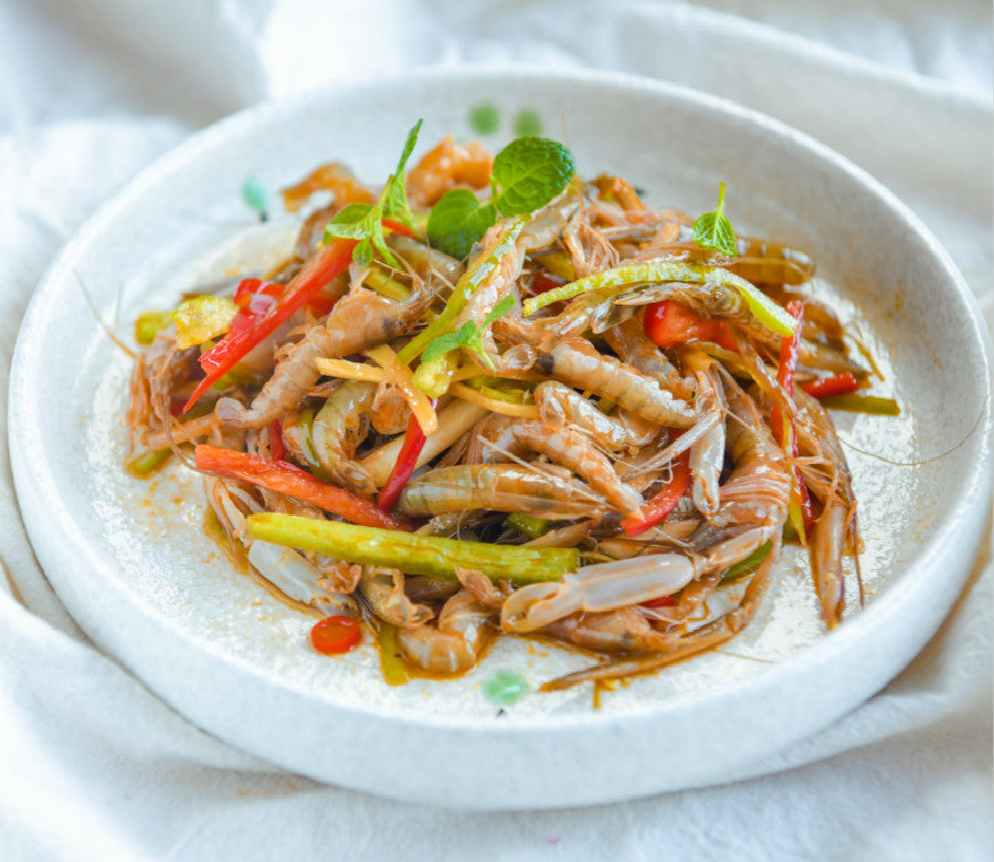 又是一年 赏味私人分享大连海鲜生拌腌制嘎巴虾嘎嘣虾小海虾 店主