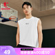 中国乔丹KJ篮球运动背心男2024夏季新款男士宽松休闲美式无袖T恤