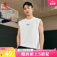 中国乔丹KJ篮球运动背心男2024夏季新款男士宽松休闲美式无袖T恤