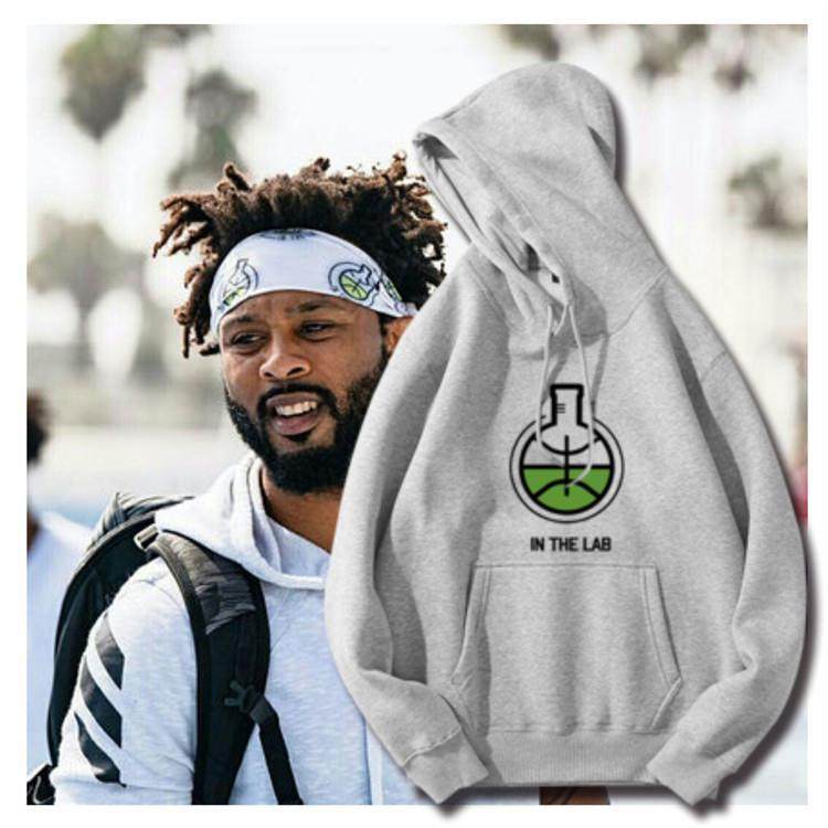 inthelab德文10000小时篮球运动连帽外套男篮球训练带帽卫衣