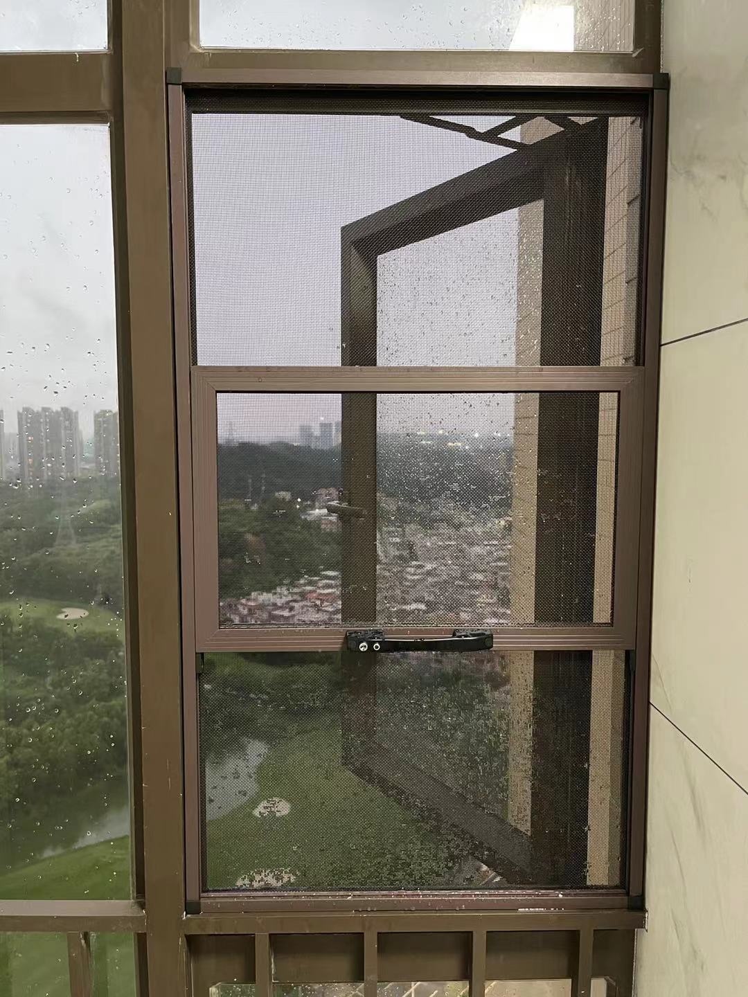 铝合金窗花金刚网纱窗