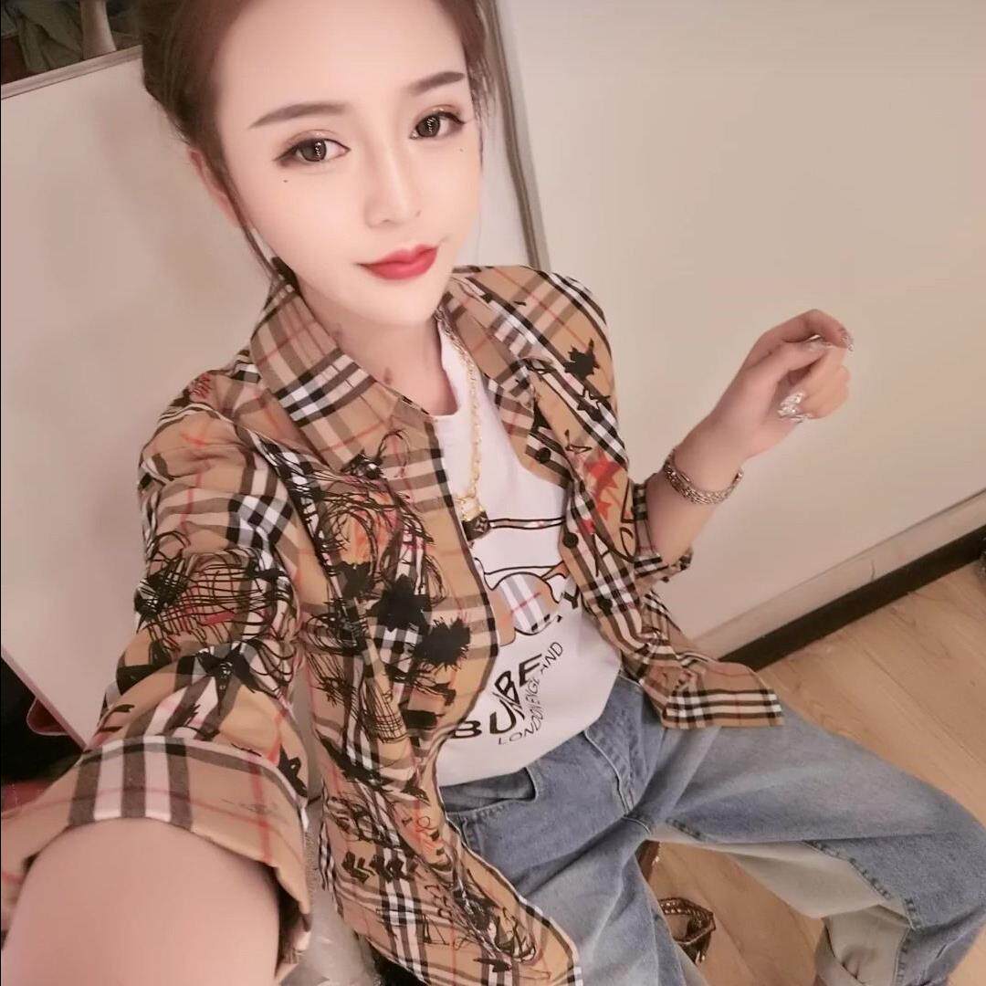 一折快手红人同款女 韩版 上衣社会