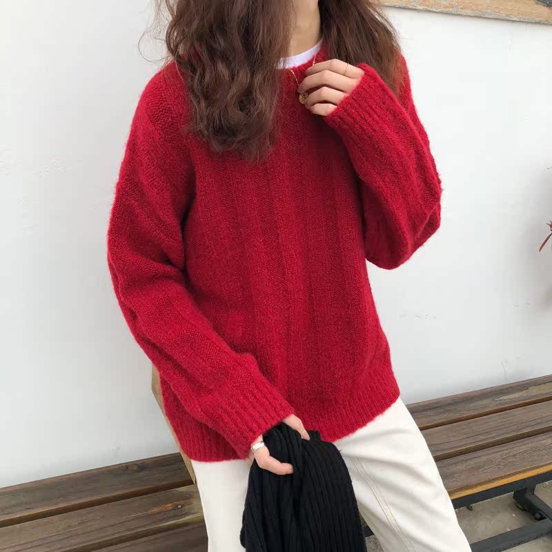 The new autumn/winter 2019 version of the Korean mohair|ruв категории Женская одежда, свитер - от Buy2taobao.com для оказания профессиональной услуги покупки агента Taobao
