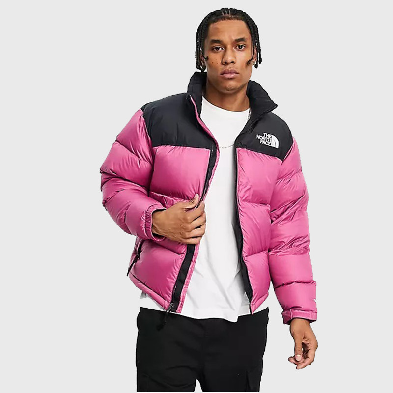 the north face 北面 1996 retro nuptse 黑粉 保暖羽绒服 美产
