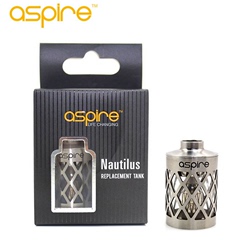 正品Aspire 雾化器蒸汽电子烟鹦鹉螺不锈钢镂空网纹替换管外壳5ml