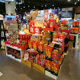 3D超市商场便利店零食生鲜日用百货仓库主播直播背景布3d立体墙布