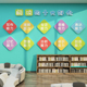 图书角布置班级教室阅读区书吧文化幼儿园阅览室绘本馆墙面装饰贴