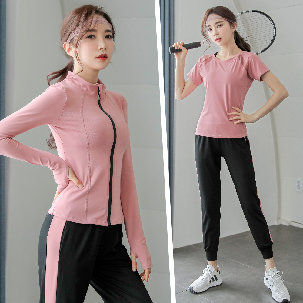 冬季瑜伽运动套装女