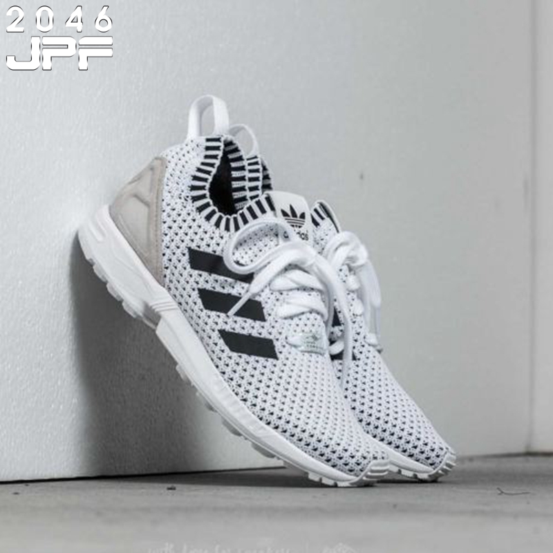 Adidas三叶草Originals ZX Flux PK 袜子编织 新款 BA7374 BB2402