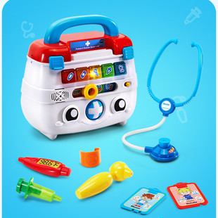 伟易达儿童智能诊疗箱小医生玩具工具箱宝宝仿真医生护士过家家