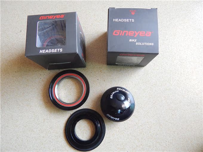 GINEYEA自行车锥形车架碗组44/56MM培林轴承车头碗件有转换座黑色|ruв категории велосипед/езда оборудования/запасных частей, велосипед нулевой/аксессуары, велосипед голову чашку - от Buy2taobao.com для оказания профессиональной услуги покупки агента Taobao