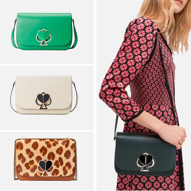 热销katespade包 斜挎包_kate spade凯特丝蓓珐琅心形