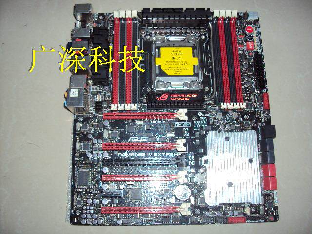 asus/华硕 r4e rampage iv extreme x79主板 支持3060显卡满速