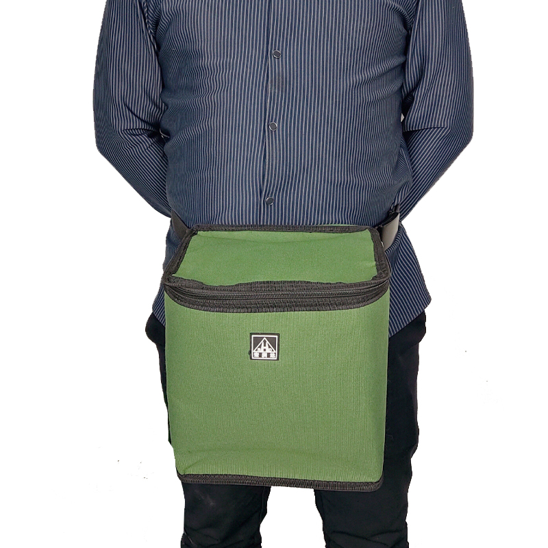 润达随身口袋帆布厚带盖工具腰包便携采摘RHD/宏润布包耐加磨耐用