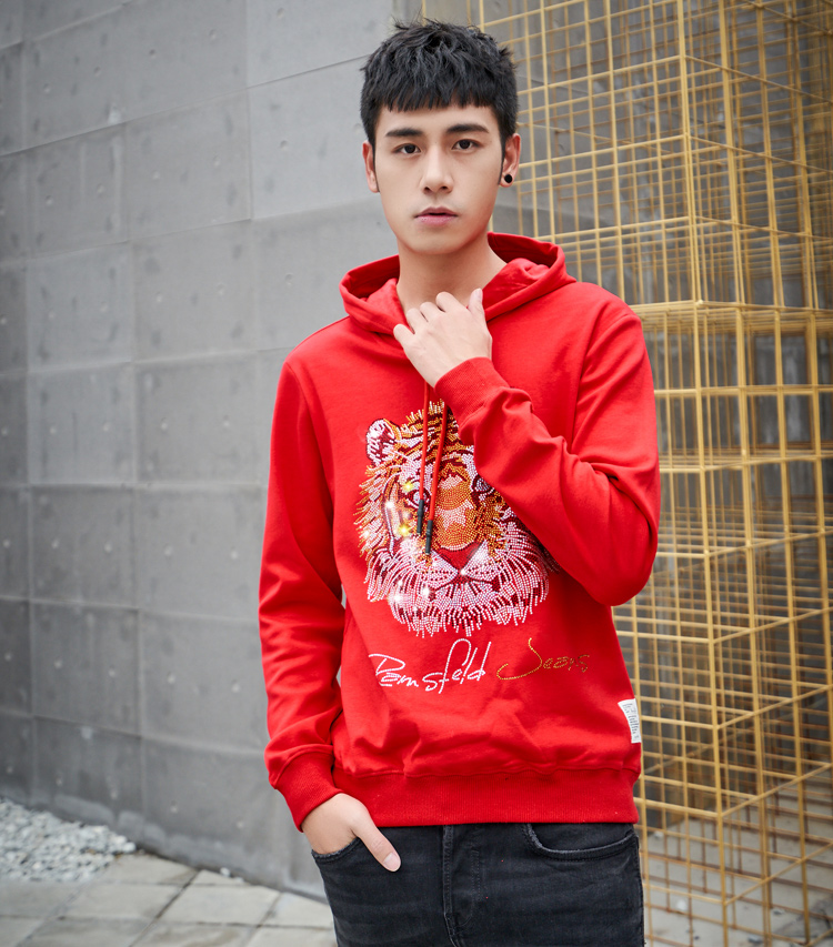 男人本命年红色衣服