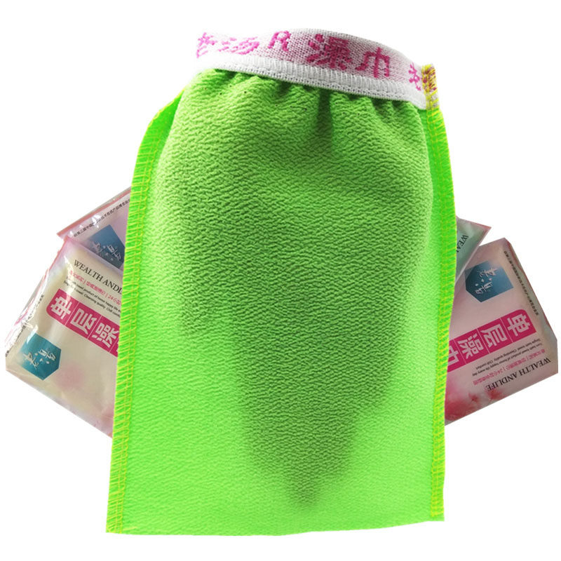 老汤搓澡巾 单层薄款洗澡手套沐浴巾 强力去污下泥去角质下灰解痒