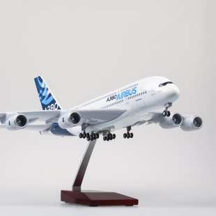 【标配版带轮子】拼装A380国航南航海航仿真客机飞机模型阿联酋