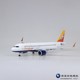 【带轮子带灯】1:80不丹航空空客A320neo仿真民航客机飞机模型320