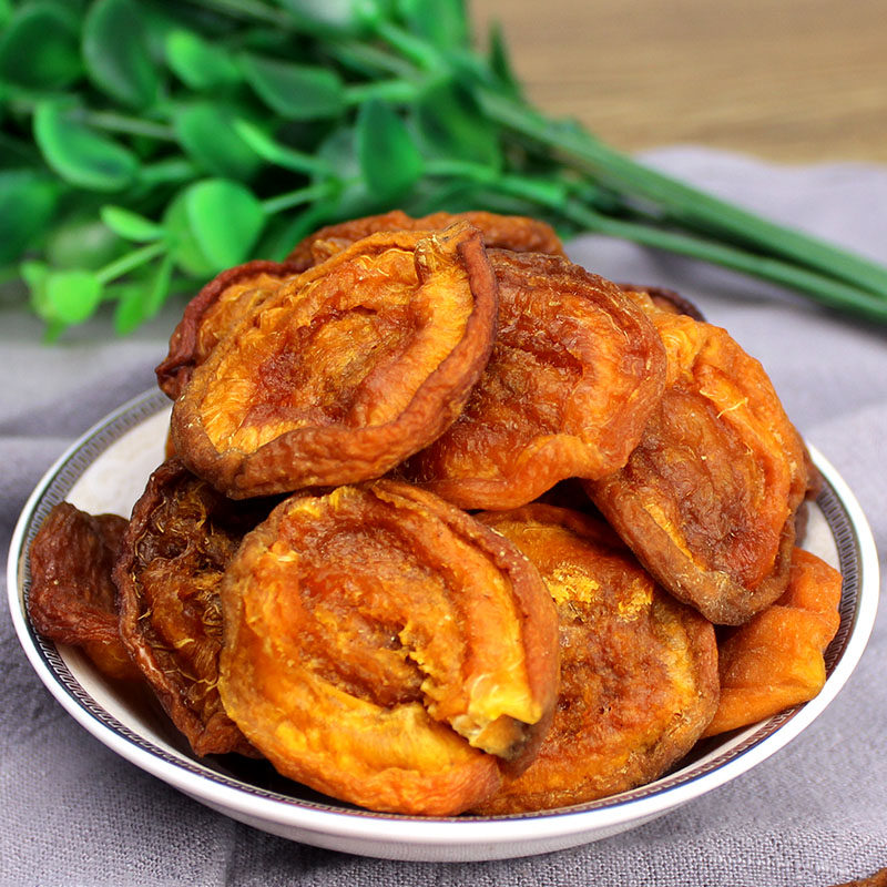 张家口杏干酸甜偏酸味无添加天然无核果干500g蔚县特产杏肉零食